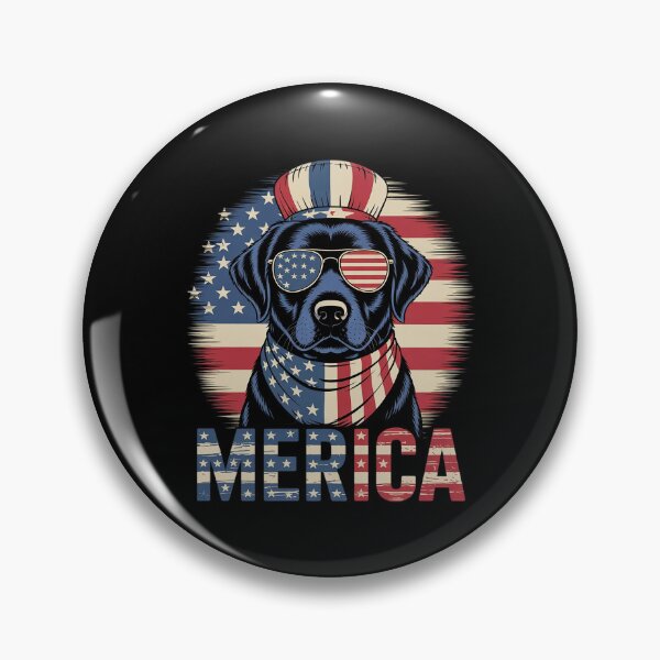 Item preview, Labrador Retriever USA Flag Merica Patriotic Dog 4th July  designed and sold by MarryIsMonth.