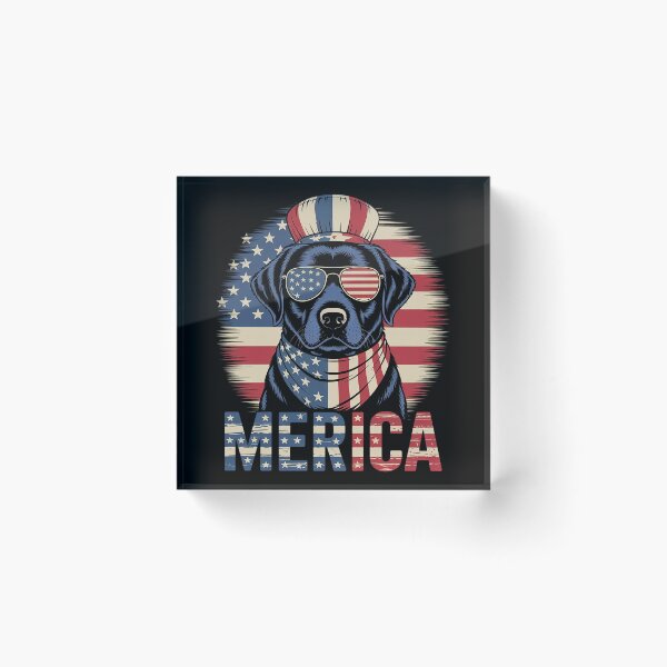 Item preview, Labrador Retriever USA Flag Merica Patriotic Dog 4th July  designed and sold by MarryIsMonth.