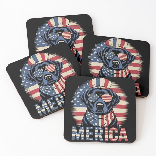 Item preview, Labrador Retriever USA Flag Merica Patriotic Dog 4th July  designed and sold by MarryIsMonth.