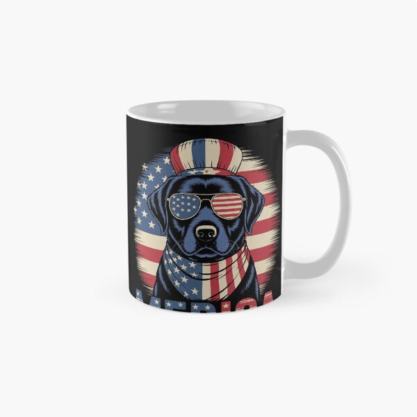 Item preview, Labrador Retriever USA Flag Merica Patriotic Dog 4th July  designed and sold by MarryIsMonth.