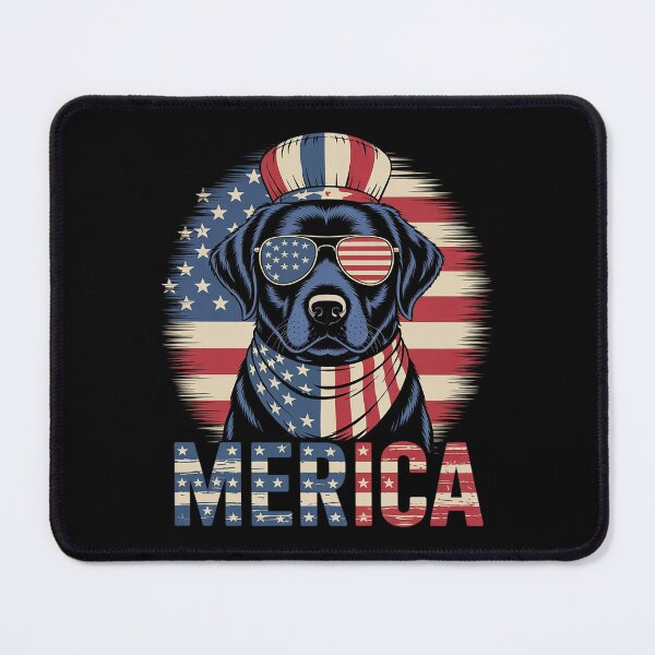 Item preview, Labrador Retriever USA Flag Merica Patriotic Dog 4th July  designed and sold by MarryIsMonth.