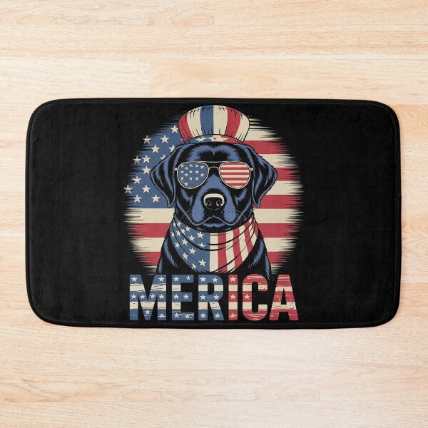 Item preview, Labrador Retriever USA Flag Merica Patriotic Dog 4th July  designed and sold by MarryIsMonth.
