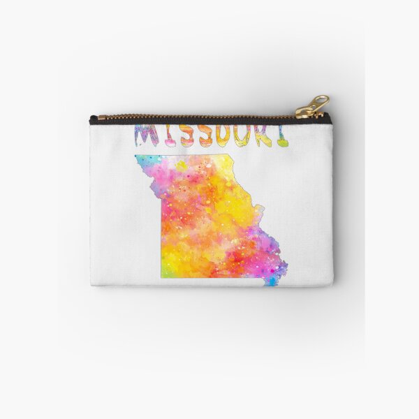 Item preview, Missouri State Map - Colorful Artistic Watercolor Splash designed and sold by mashmosh.