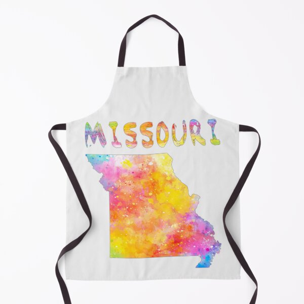 Item preview, Missouri State Map - Colorful Artistic Watercolor Splash designed and sold by mashmosh.