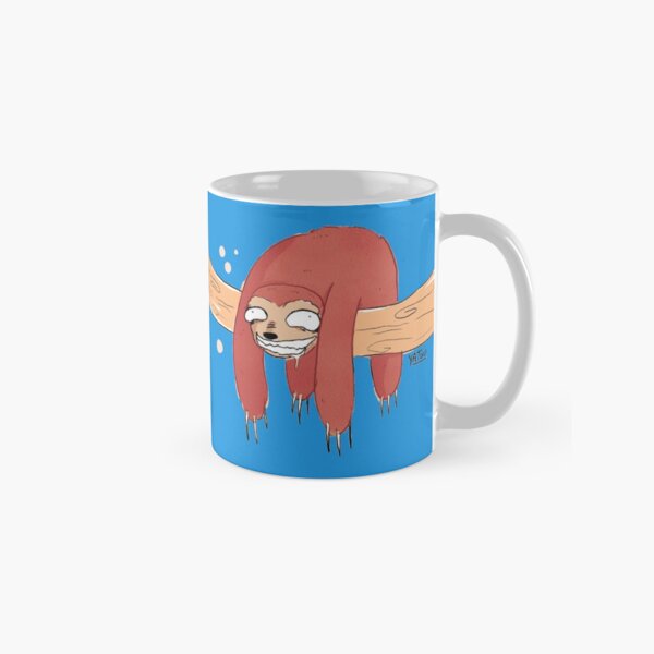 Hanging in There Sloth Classic Mug