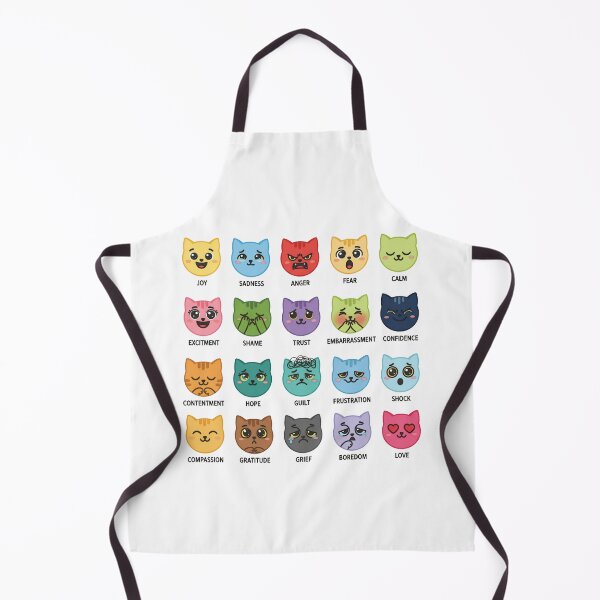 Item preview, Cat Feelings,  Feelings Chart Poster designed and sold by fati-artiste1.