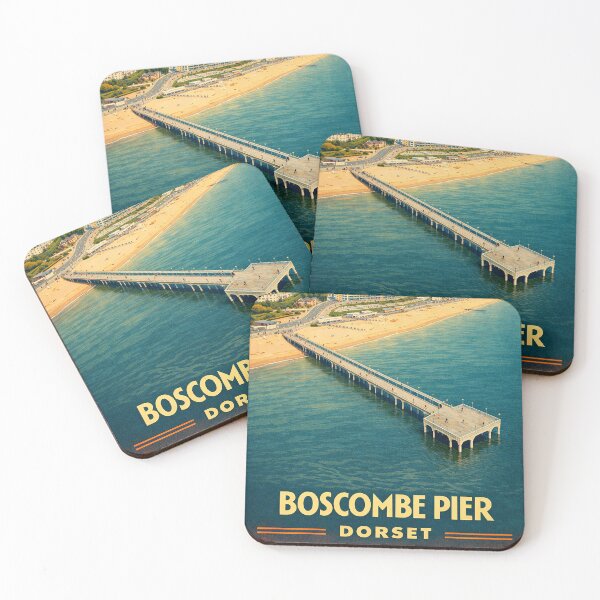 Item preview, Boscombe Pier Dorset designed and sold by The Deco Bureau.