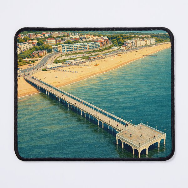 Item preview, Boscombe Pier Dorset designed and sold by The Deco Bureau.