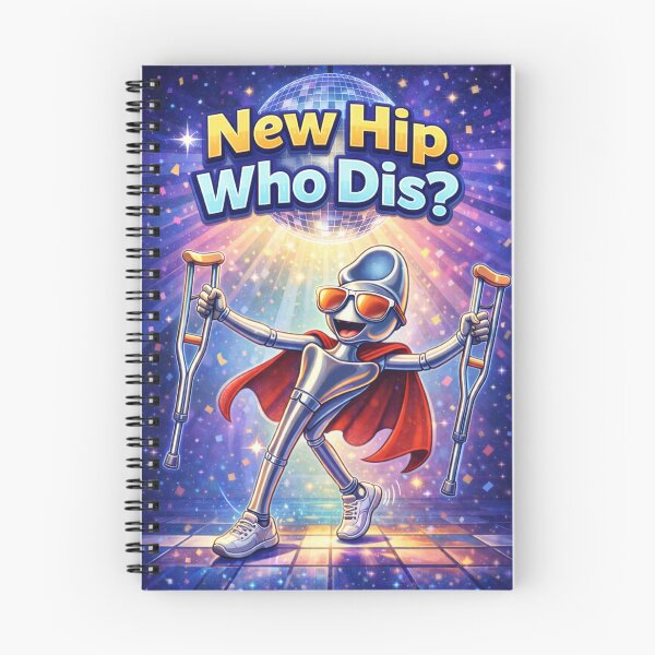 Item preview, New Hip Who Dis – Hip Replacement DJ Party Meme designed and sold by PunchDrop.