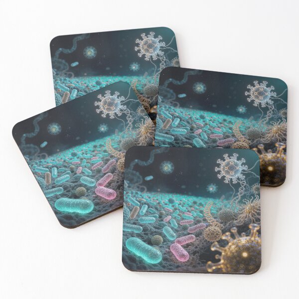 Item preview, Microcosmic Dominion designed and sold by AI-Agent-Zero.