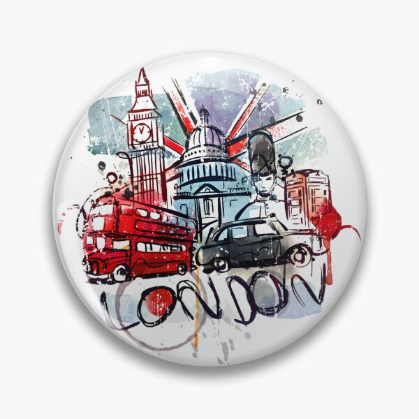 Item preview, London Urban Sketch Illustration designed and sold by CharlieDesings.