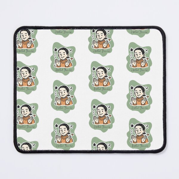 Item preview, Hello! It’s Me – Friendly Hand-Drawn Greeting Illustration-Sticker designed and sold by BenderPaz.