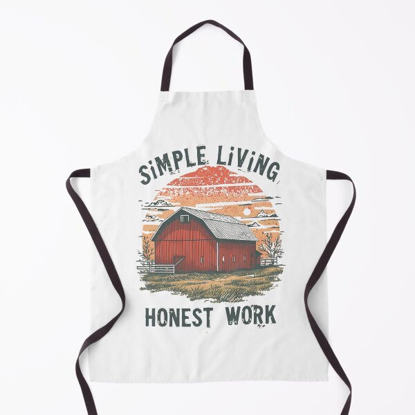 Item preview, Simple Living, Honest work T-shirt designed and sold by RisingWolfStudio.