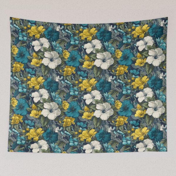Item preview, Minimalistic Radiant Tropical Flower Print  - Anniversary Gifts For Him designed and sold by RoyalStarsPatts.