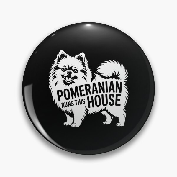Item preview, Pomeranian Runs This House designed and sold by theartfulaspie.