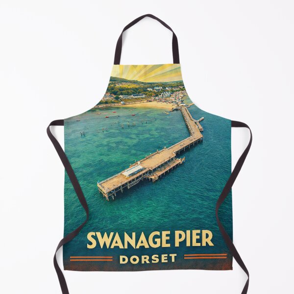Artikelvorschau, Swanage Pier, Dorset entworfen und verkauft von The Deco Bureau.