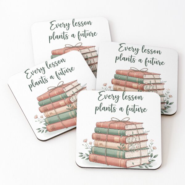 Item preview, Every Lesson Plants a Future – Inspirational Teacher Education Shirt designed and sold by VibePrintsHub.