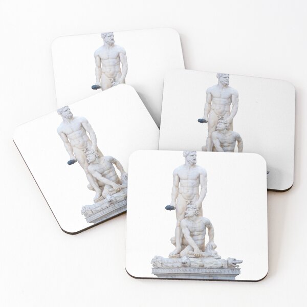 Item preview, Hercules and Cacus marble statue in Piazza della Signoria, Florence, Italy designed and sold by Bure-NS.