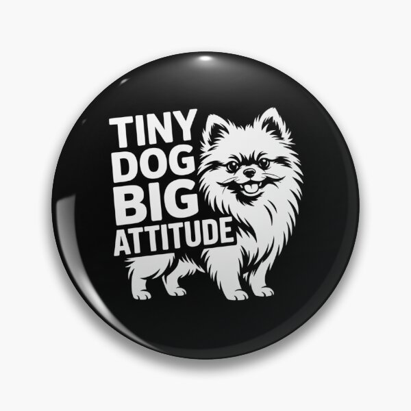 Item preview, Tiny Dog Big Attitude designed and sold by theartfulaspie.