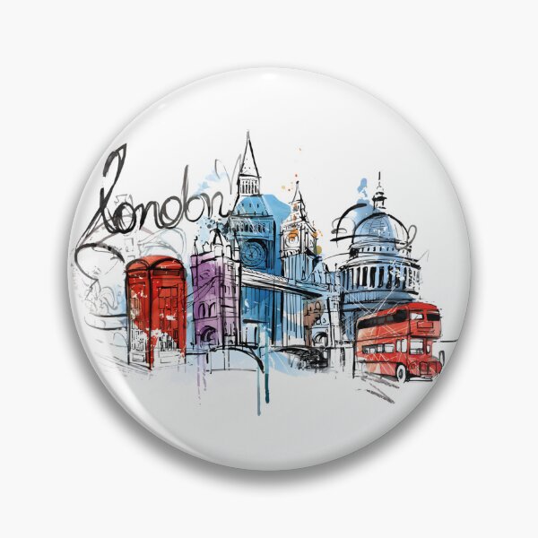 Item preview, London Urban Sketch Illustration designed and sold by CharlieDesings.
