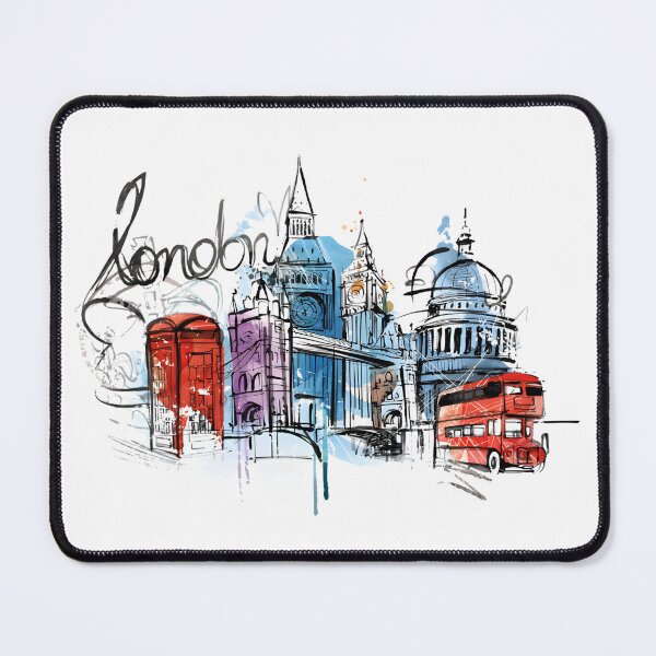 Item preview, London Urban Sketch Illustration designed and sold by CharlieDesings.