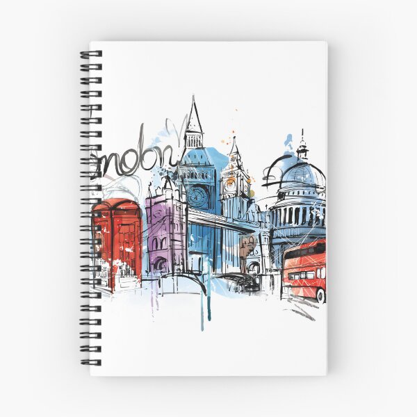 Item preview, London Urban Sketch Illustration designed and sold by CharlieDesings.