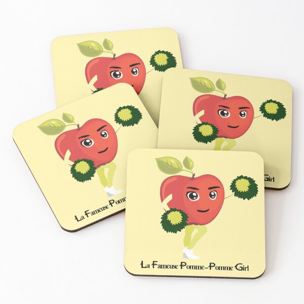 Item preview, THE FAMOUS POM POM GIRL! (apple) designed and sold by francoisville.