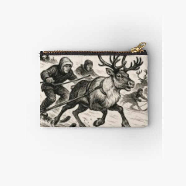 Item preview, Reindeer Racing in Lapland designed and sold by CzipipitoStudio.