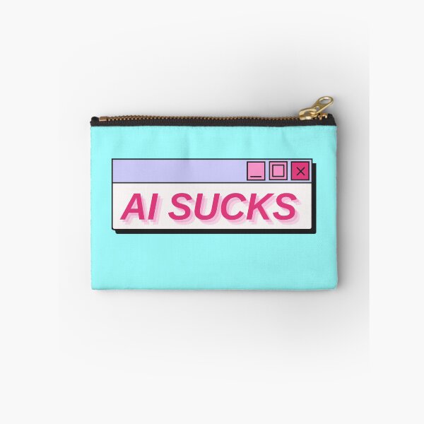 Item preview, AI sucks 3 designed and sold by quinnhopp.
