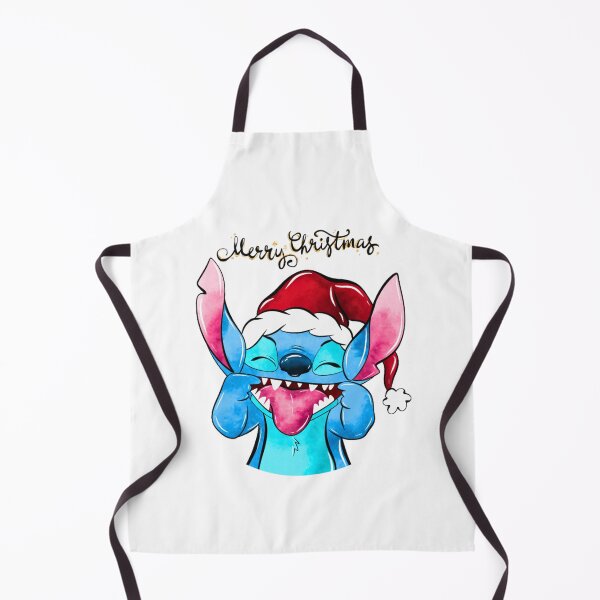 Item preview, Silly Stitch Merry Christmas Watercolor Design | Lilo and Stitch Holiday designed and sold by lojadpop.