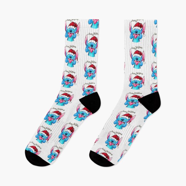 Item preview, Silly Stitch Merry Christmas Watercolor Design | Lilo and Stitch Holiday designed and sold by lojadpop.