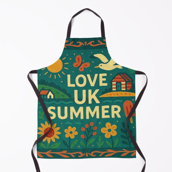 Item preview, Love UK Summer – British Countryside Folk Illustration designed and sold by Okmanoo.
