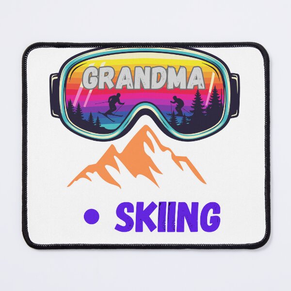 Item preview, Grandma Skiing – Mountain Adventure T-shirt designed and sold by StaticMood.