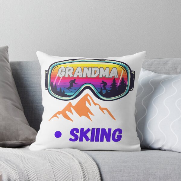 Item preview, Grandma Skiing – Mountain Adventure T-shirt designed and sold by StaticMood.