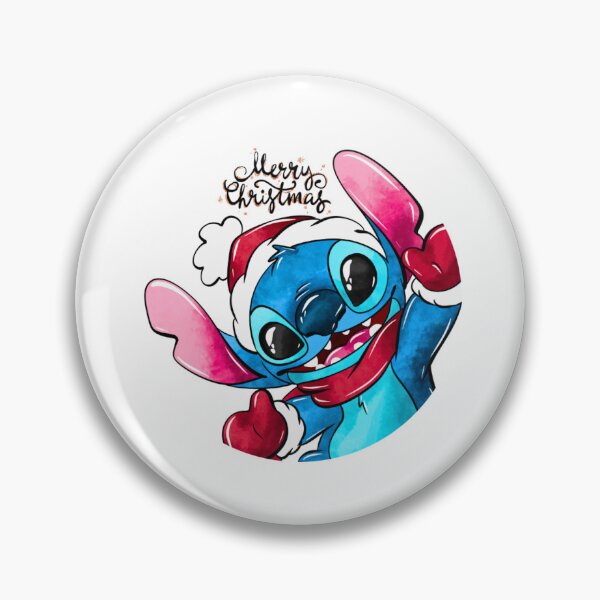 Item preview, Stitch Merry Christmas Holiday Cheer Watercolor Design designed and sold by lojadpop.
