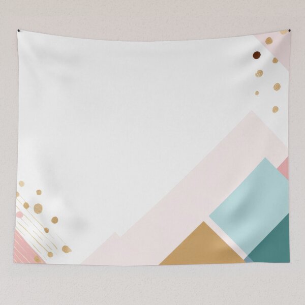 Item preview, Colorful shapes on white designed and sold by anytka.