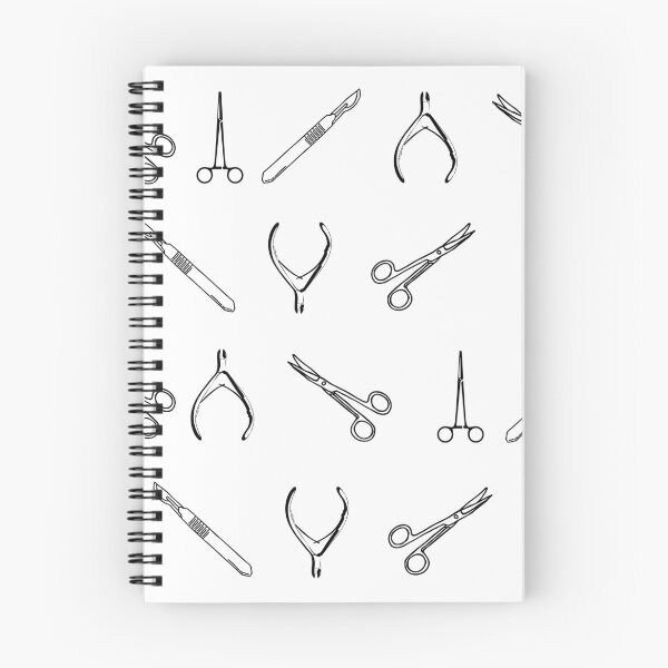 Item preview, Surgical Instruments Hand-Drawn Pattern Design designed and sold by 23Cdesigns.