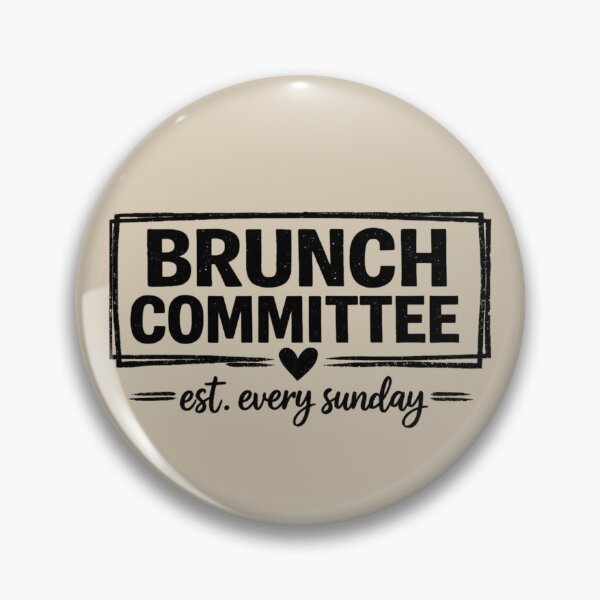 Item preview, Brunch Committee Established Every Sunday Mom Design designed and sold by CoachEkong.