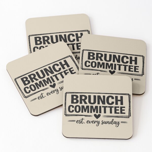 Item preview, Brunch Committee Established Every Sunday Mom Design designed and sold by CoachEkong.