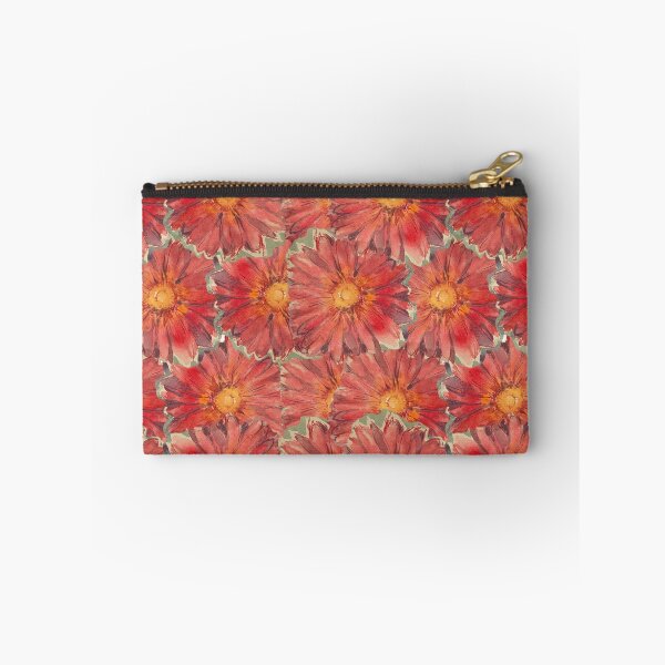 Item preview, Red Watercolor Flower Pattern designed and sold by Kara Draws.