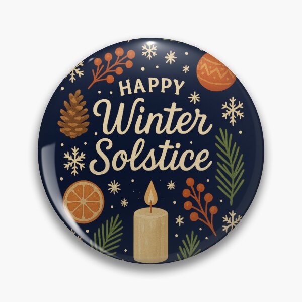 Item preview, Happy Winter Solstice designed and sold by Miagolio.