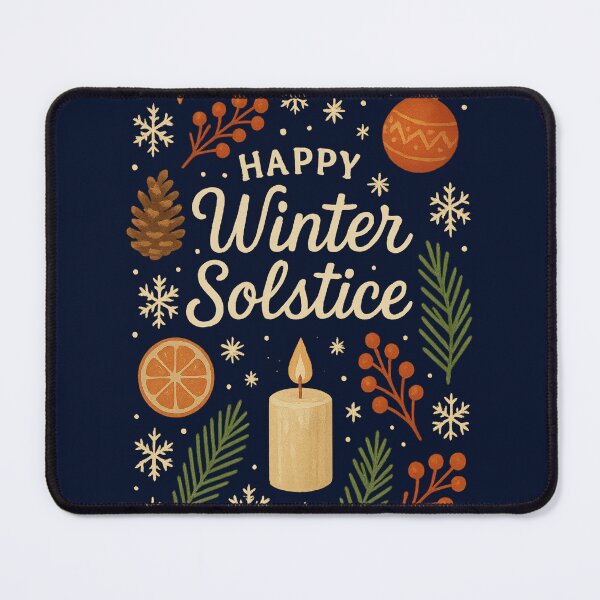 Item preview, Happy Winter Solstice designed and sold by Miagolio.