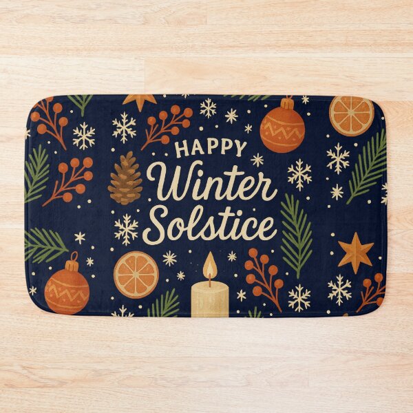 Item preview, Happy Winter Solstice designed and sold by Miagolio.