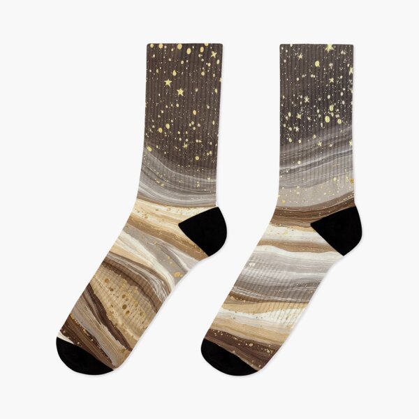 Item preview, Abstract art in brown and gold tones designed and sold by anytka.