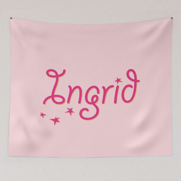 Item preview, My Name is Ingrid designed and sold by CharlottePlaceArt.