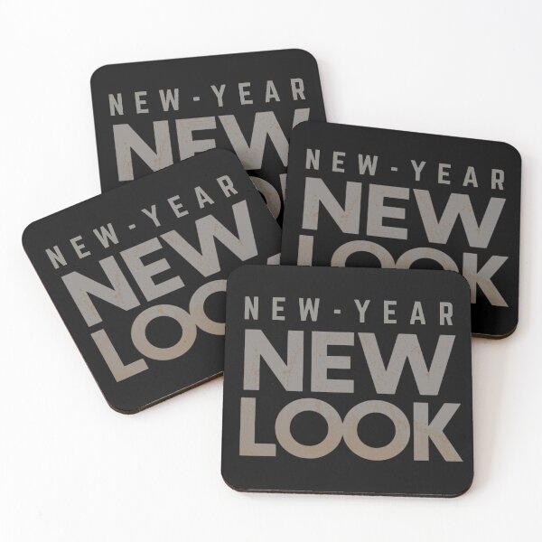 Item preview, New Year New Look Minimal Quote Design designed and sold by Nordic Echo.