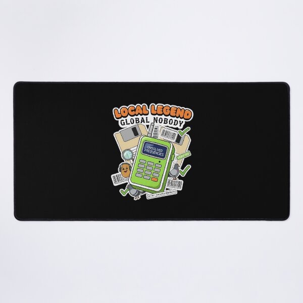 Item preview, Local Legend Global Nobody - 90s Sticker Bomb Aesthetic designed and sold by FUIRY .