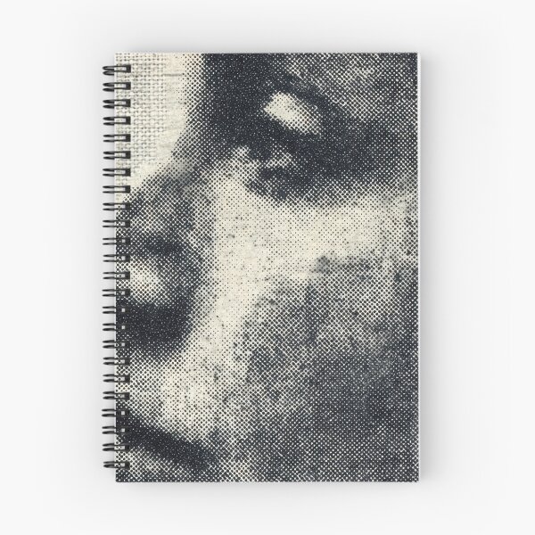Item preview, Profile of a face in black and white designed and sold by anytka.