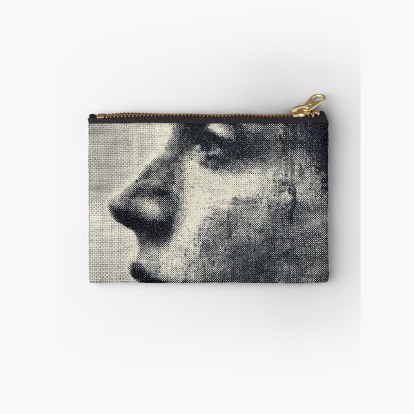 Item preview, Profile of a face in black and white designed and sold by anytka.