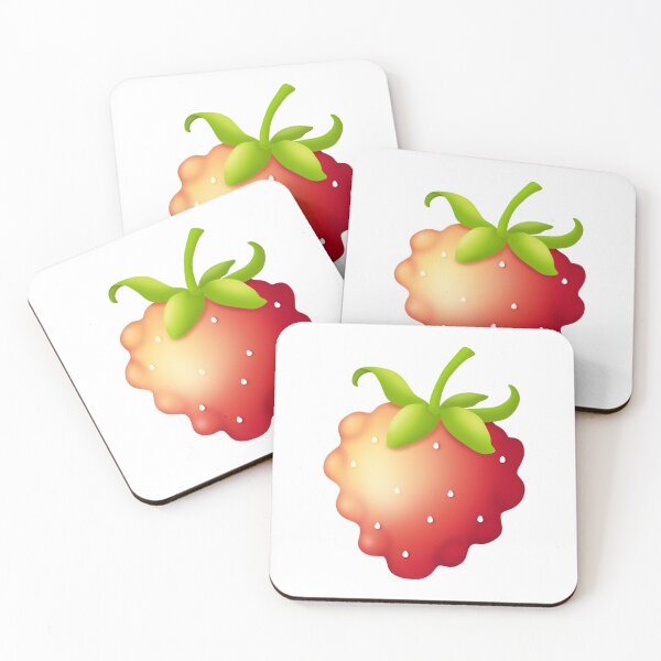 Item preview, Strawberry Shapes Collection PNG designed and sold by KJackArtwork.